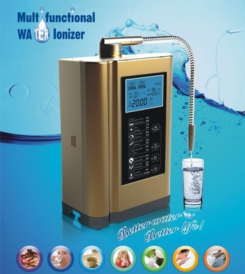 Ionizzatore di acqua alcalina portatile EHM con display di temperatura 150W