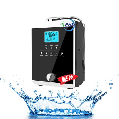 Ionizzatore d'acqua alcalina EHM 11 piastre con 5 livelli di pH e certificazione CE